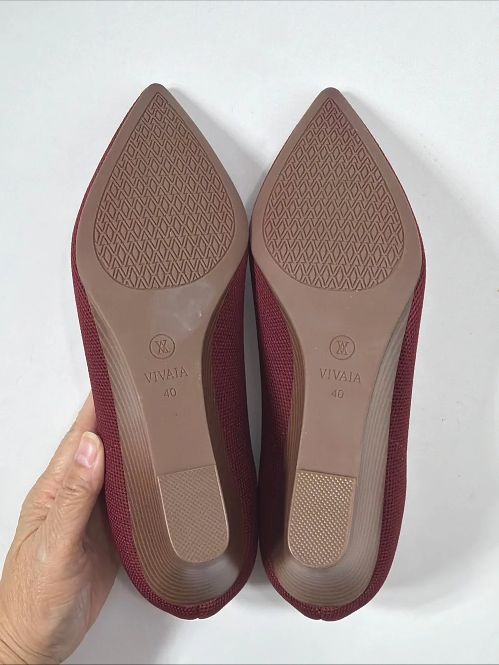 Vivaia WOMEN’S ARIA WEDGE PRO SHOES Burgundy Red US 9-9.5 EU 40 NWOB UNUSED